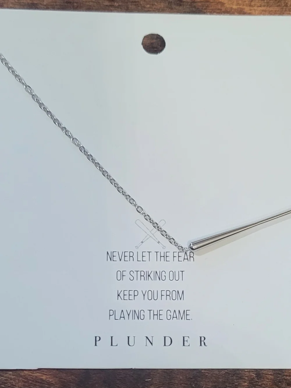 (12) PLUNDER Baseball Necklaces & Earring Sets